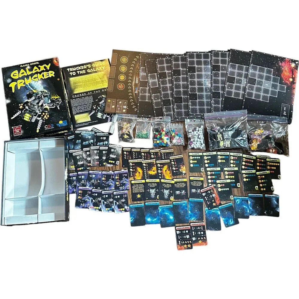 Galaxy Trucker Board Game Vlaada Chvatil Czech Games Edition 2008 - Complete